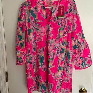 Lilly Pulitzer beach cover up